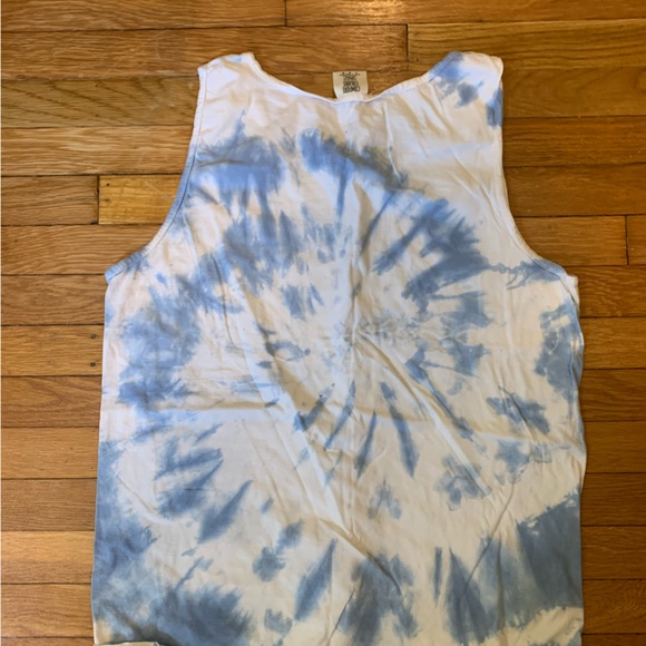 Theta tie dye tank top - Picture 2 of 2